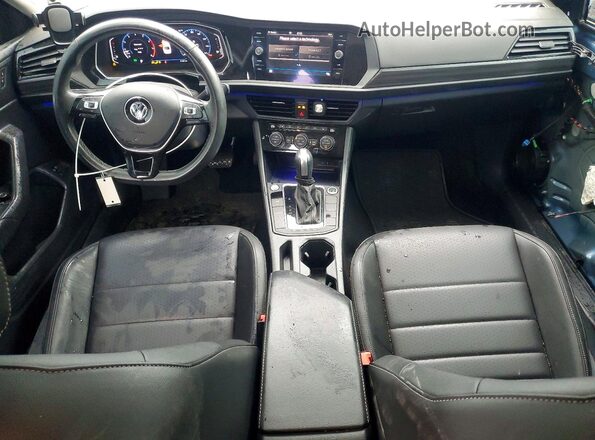 3VWE57BU7MM084625 2021 VOLKSWAGEN JETTA Blue Առջևի վահանակի տեսք
