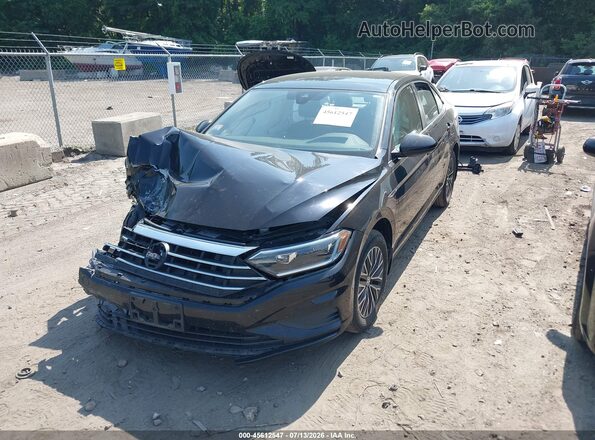 3VWE57BU9KM106153 2019 VOLKSWAGEN JETTA Black Vista tres cuartos delantera izquierda