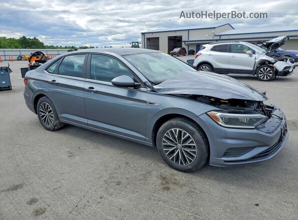 3VWE57BUXKM066360 2019 VOLKSWAGEN JETTA Gray Front right