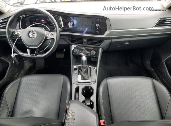 3VWE57BUXKM066360 2019 VOLKSWAGEN JETTA Gray Dashboard view