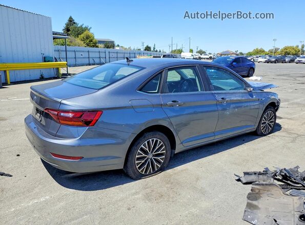 3VWE57BUXKM255171 2019 VOLKSWAGEN JETTA Gray Задня права чверть