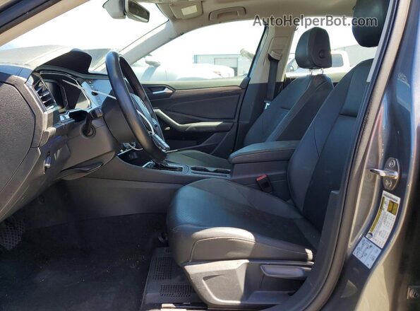 3VWE57BUXKM255171 2019 VOLKSWAGEN JETTA Gray Вид салону спереду