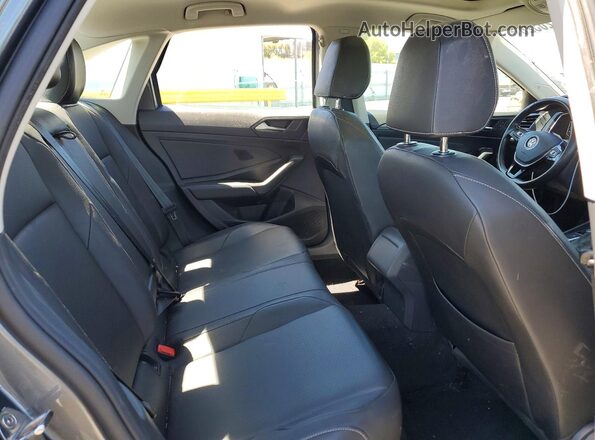 3VWE57BUXKM255171 2019 VOLKSWAGEN JETTA Gray Вид задніх сидінь