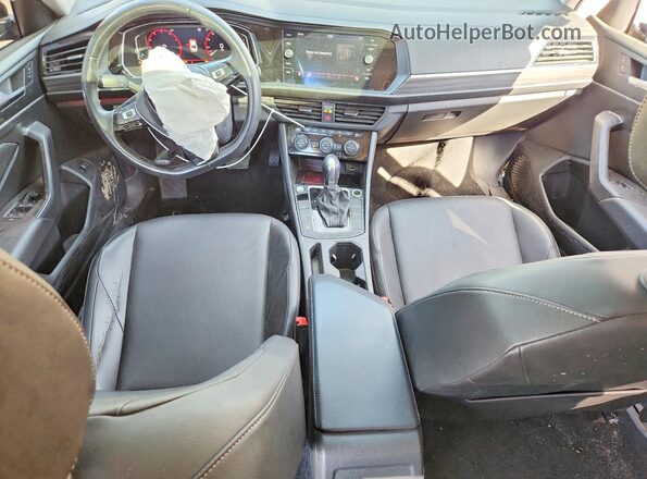 3VWEB7BU1KM167313 2019 VOLKSWAGEN JETTA Black Dashboard view