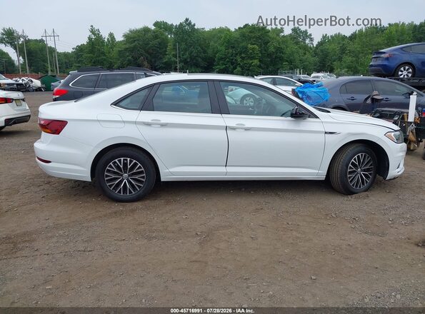 3VWEB7BU4KM172229 2019 VOLKSWAGEN JETTA White Widok wnętrza z tyłu