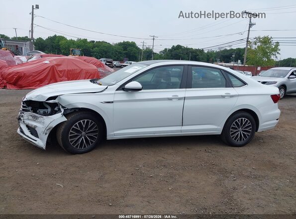 3VWEB7BU4KM172229 2019 VOLKSWAGEN JETTA White Widok wnętrza 360 stopni