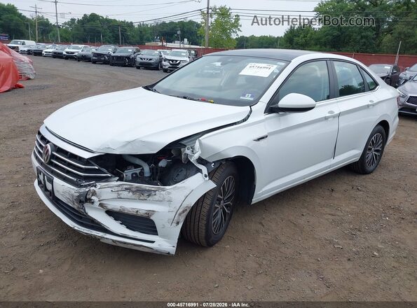 3VWEB7BU4KM172229 2019 VOLKSWAGEN JETTA White Widok z przodu