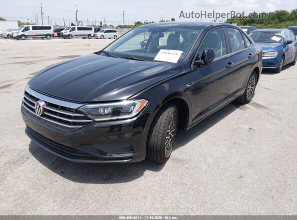 3VWEB7BU4KM243476 2019 VOLKSWAGEN JETTA Black Front left