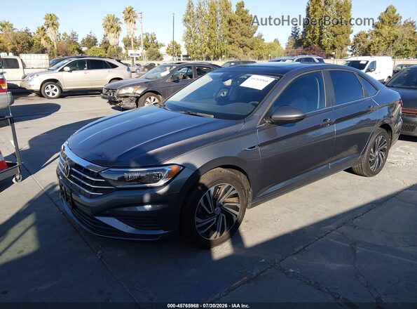 3VWEB7BU7LM014548 2020 VOLKSWAGEN JETTA Серый Передняя левая четверть