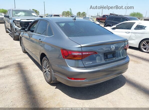 3VWEB7BUXKM125366 2019 VOLKSWAGEN JETTA Gray Rear left