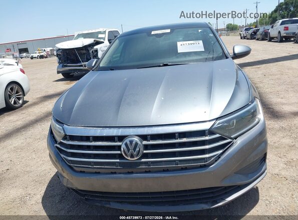 3VWEB7BUXKM125366 2019 VOLKSWAGEN JETTA Gray Instrument cluster view