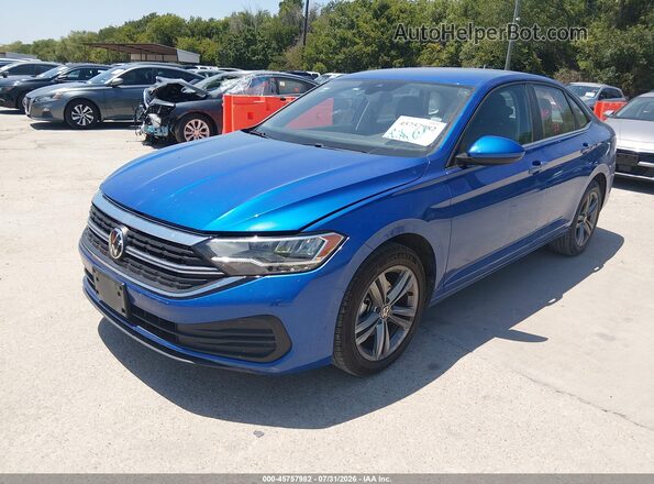 3VWEM7BU2RM051865 2024 VOLKSWAGEN JETTA Blue Przód lewy
