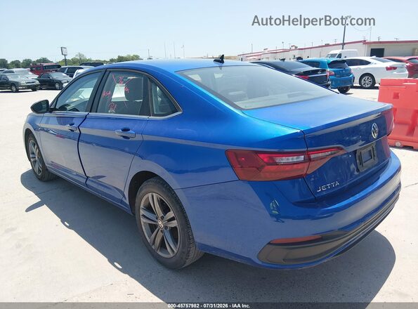 3VWEM7BU2RM051865 2024 VOLKSWAGEN JETTA Blue Tył lewy