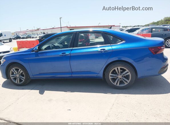 3VWEM7BU2RM051865 2024 VOLKSWAGEN JETTA Blue Widok wnętrza 360 stopni