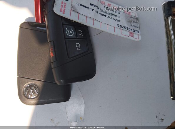 3VWEM7BU4RM099707 2024 VOLKSWAGEN JETTA Gray Вид панелі приладів
