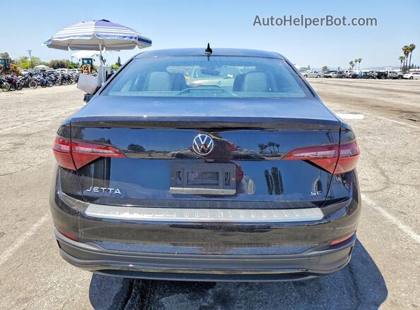 3VWEM7BU5PM051789 2023 VOLKSWAGEN JETTA Черный Вид сзади