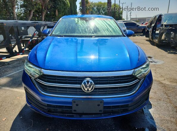 3VWEM7BU5RM033490 2024 VOLKSWAGEN JETTA Blue Vista frontal