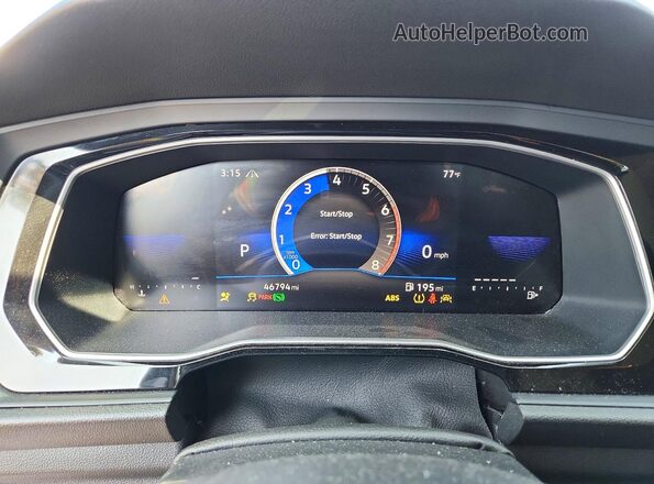 3VWEM7BU5RM033490 2024 VOLKSWAGEN JETTA Blue Vista del cuadro de instrumentos
