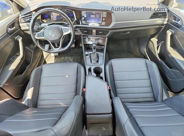 3VWEM7BU5RM033490 2024 VOLKSWAGEN JETTA Blue Vista del salpicadero