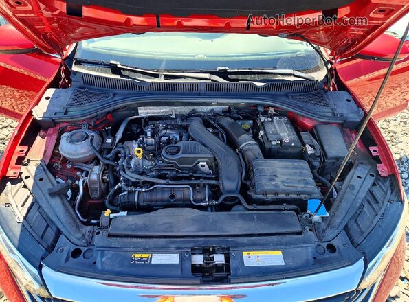 3VWEM7BU7NM006074 2022 VOLKSWAGEN JETTA Красный Вид задней части салона
