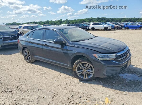 3VWEM7BUXPM009344 2023 VOLKSWAGEN JETTA Black Передня права чверть