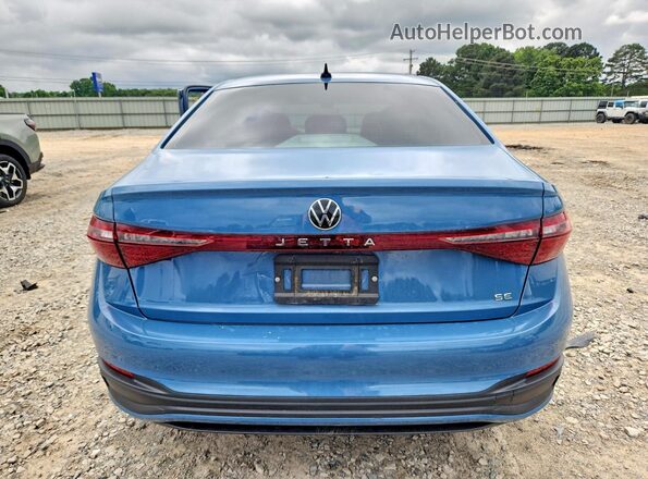 3VWEX7BU2SM081672 2025 VOLKSWAGEN JETTA Blue Հետևի տեսք