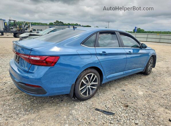 3VWEX7BU2SM081672 2025 VOLKSWAGEN JETTA Blue Հետևի աջ