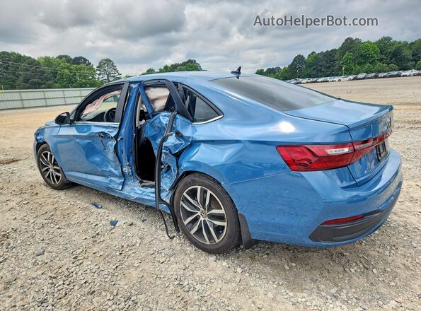3VWEX7BU2SM081672 2025 VOLKSWAGEN JETTA Blue Հետևի ձախ