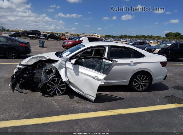 3VWEX7BUXSM067664 2025 VOLKSWAGEN JETTA White Սալոնի 360 աստիճան տեսք