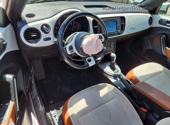 3VWF17AT2HM630066 2017 VOLKSWAGEN BEETLE White წინა პანელის ხედი