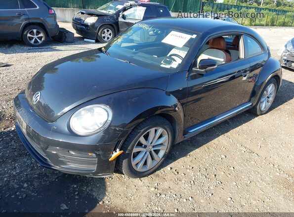 3VWF17AT6HM622715 2017 VOLKSWAGEN BEETLE Black წინა მარცხენა ხედი სამი მეოთხედიდან