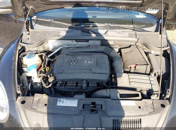 3VWF17AT6HM622715 2017 VOLKSWAGEN BEETLE Black უკანა ხედი