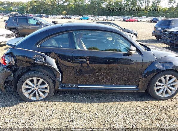 3VWF17AT6HM622715 2017 VOLKSWAGEN BEETLE Black უკანა სალონის ხედი