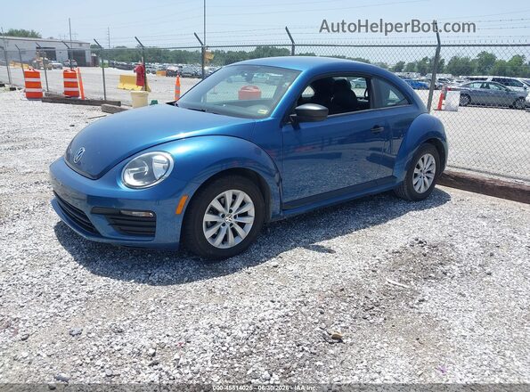 3VWF17AT7HM628054 2017 VOLKSWAGEN BEETLE Blue Front left