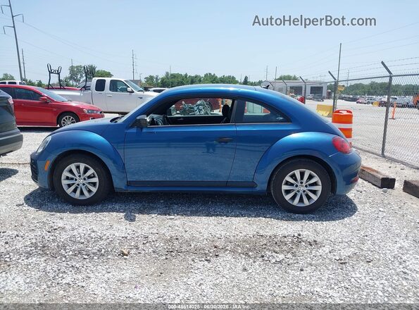 3VWF17AT7HM628054 2017 VOLKSWAGEN BEETLE Blue 360 interior view