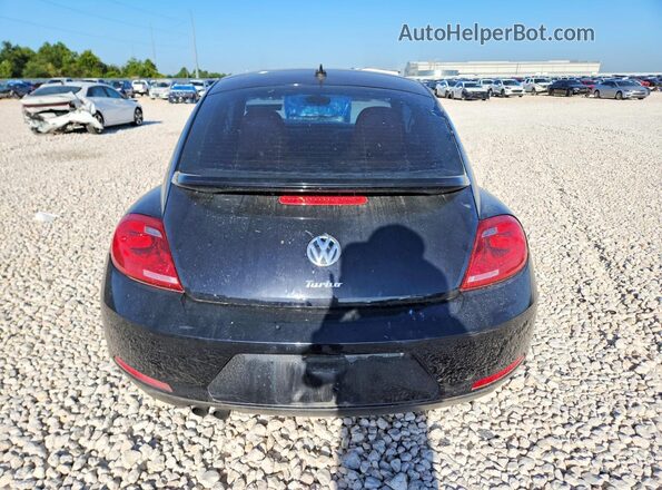 3VWF17AT9GM635537 2016 VOLKSWAGEN BEETLE Black Widok z tyłu
