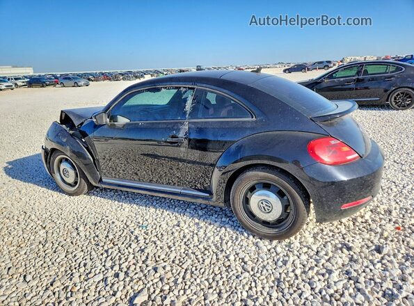 3VWF17AT9GM635537 2016 VOLKSWAGEN BEETLE Black Tył lewy