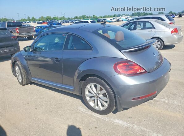 3VWF17AT9HM627262 2017 VOLKSWAGEN BEETLE Синий Задняя левая четверть