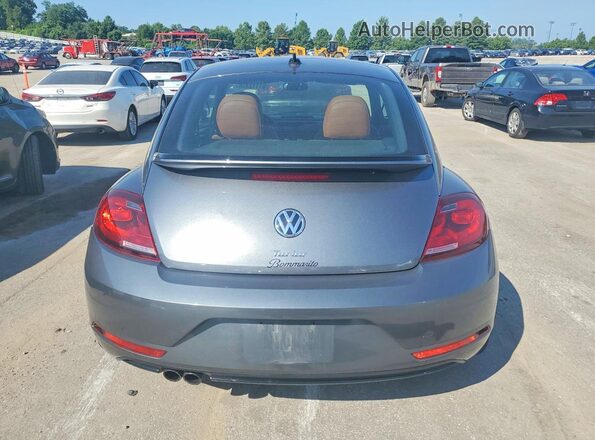 3VWF17AT9HM627262 2017 VOLKSWAGEN BEETLE Синий Вид сзади