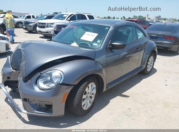3VWFD7AT2JM714577 2018 VOLKSWAGEN BEETLE Серый Передняя левая четверть
