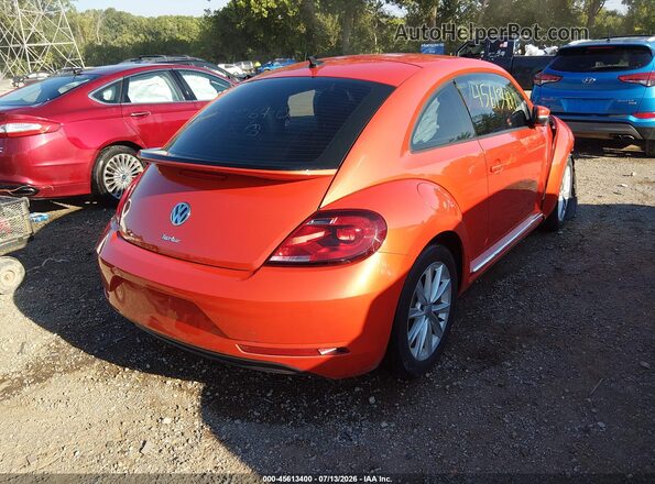 3VWFD7AT3JM706410 2018 VOLKSWAGEN BEETLE Orange Tył prawy