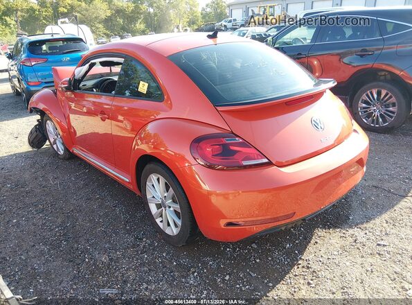 3VWFD7AT3JM706410 2018 VOLKSWAGEN BEETLE Orange Tył lewy