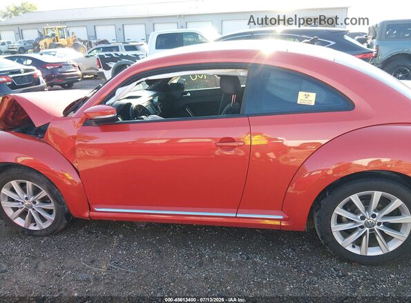 3VWFD7AT3JM706410 2018 VOLKSWAGEN BEETLE Orange 
