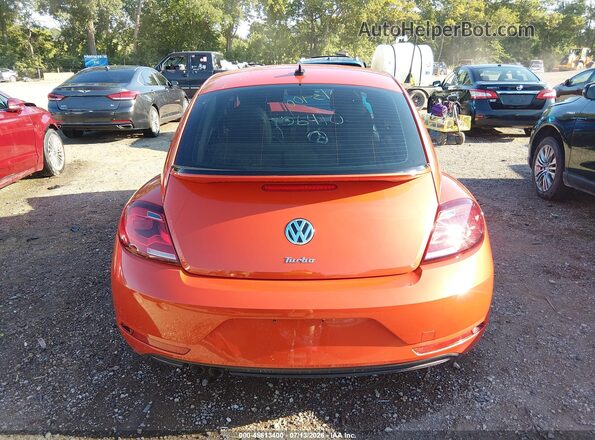 3VWFD7AT3JM706410 2018 VOLKSWAGEN BEETLE Orange 