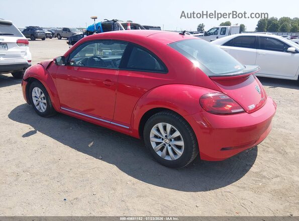 3VWFD7AT4KM719698 2019 VOLKSWAGEN BEETLE Red უკანა მარცხენა
