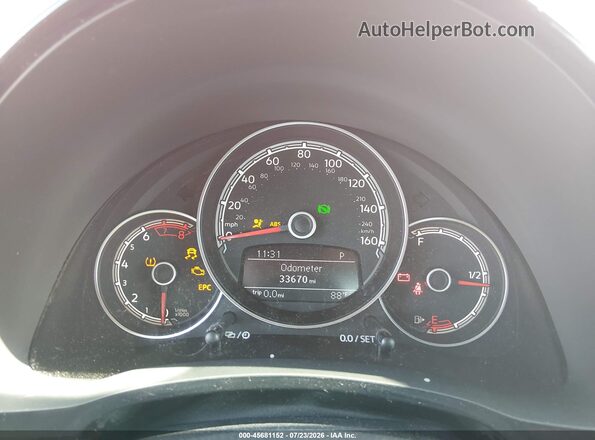 3VWFD7AT4KM719698 2019 VOLKSWAGEN BEETLE Red უკანა სავარძლების ხედი