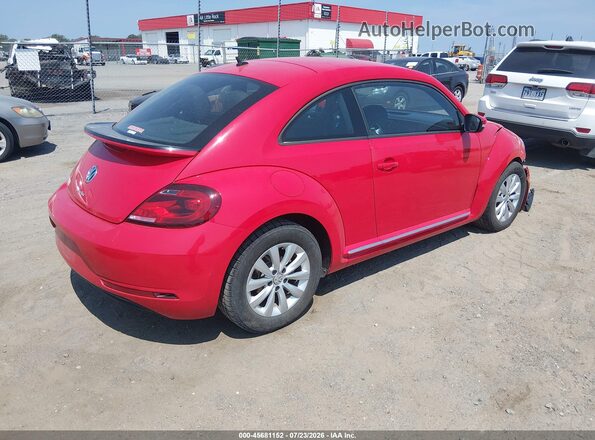 3VWFD7AT4KM719698 2019 VOLKSWAGEN BEETLE Red უკანა მარჯვენა