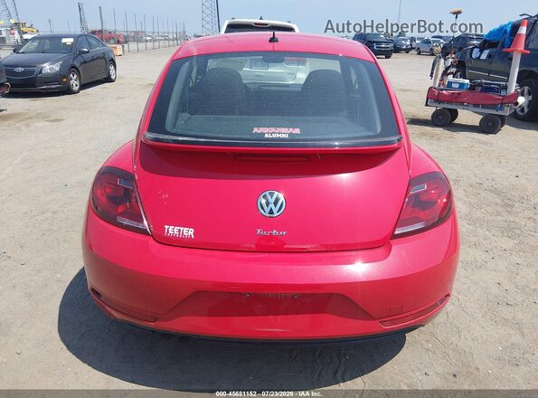 3VWFD7AT4KM719698 2019 VOLKSWAGEN BEETLE Red 