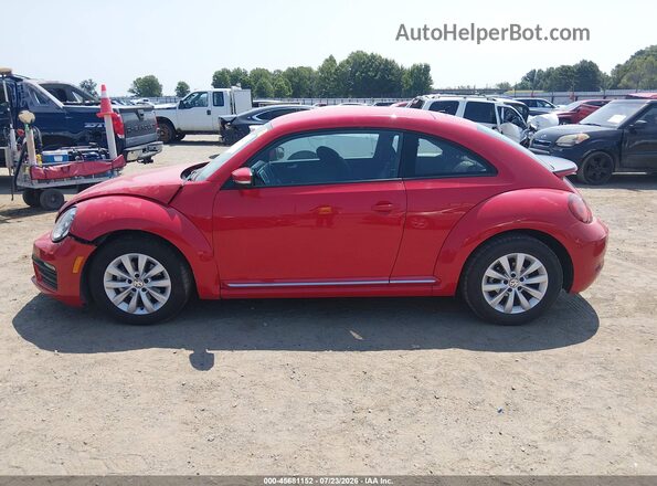 3VWFD7AT4KM719698 2019 VOLKSWAGEN BEETLE Red სალონის 360-გრადუსიანი ხედი