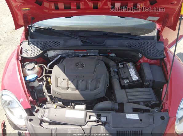 3VWFD7AT4KM719698 2019 VOLKSWAGEN BEETLE Red უკანა ხედი
